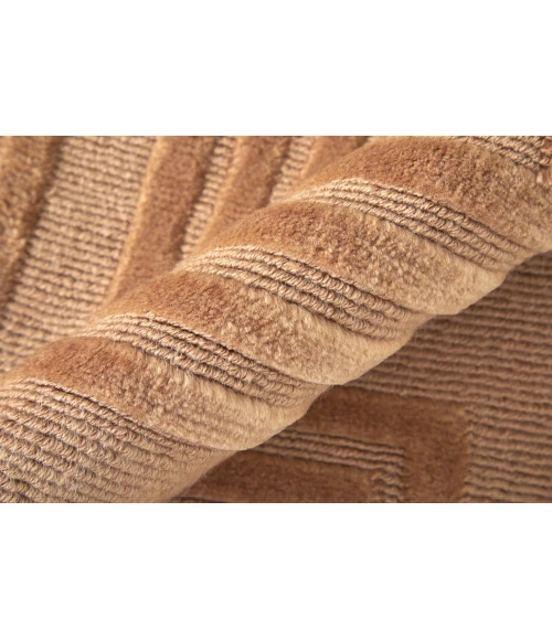 Feizy Channels SPICE 2877277F 7 ft. 9 in. X 9 ft. 9 in. Rectangle Rug