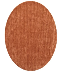 Feizy Luna ORANGE 5798049F 10 ft. X 10 ft. Round Rug