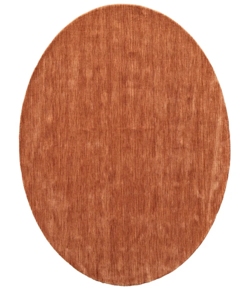 Feizy Luna ORANGE 5798049F 10 ft. X 10 ft. Round Rug