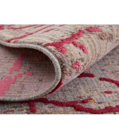 Feizy Pryor PINK/MULTI PRY39NEF 2 ft. X 3 ft. Rectangle Rug