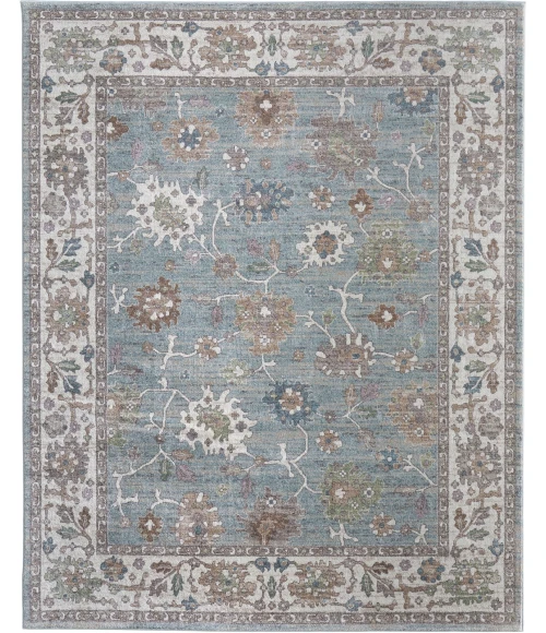 Feizy Dartmouth Blue/Ivory/Brown DRT39QNF 12 ft. X 15 ft. Rect. Rug