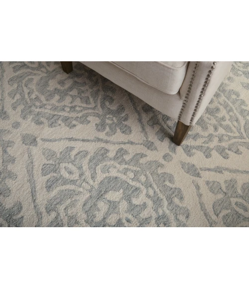 Feizy Belfort Ivory/Gray 8698A29F 9 ft. X 12 ft. Rect. Rug