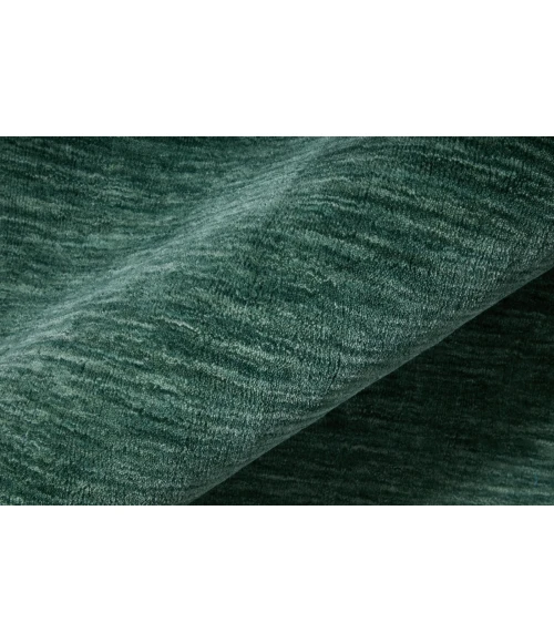 Feizy Luna Green/White 5798049F 10 ft. X 10 ft. Round Rug