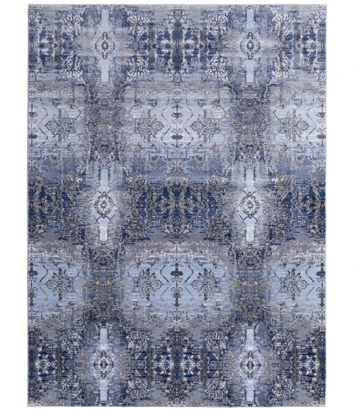 Feizy Gaspar LIGHT BLUE/STERLING 7873834F 8 ft. X 11 ft. Rectangle Rug