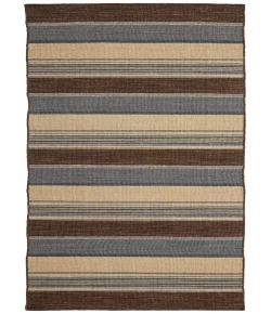 Feizy Silva GRAY/BROWN I47I0498 2 ft. 6 in. X 8 ft. Rectangle Rug