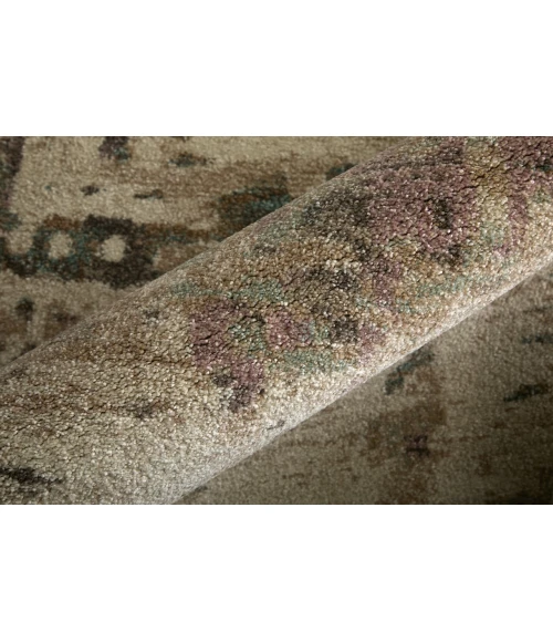 Feizy Eden Ivory/Blue/Purple EDN39QRF 6ft.4in. x 9ft.2in. Rect. Rug