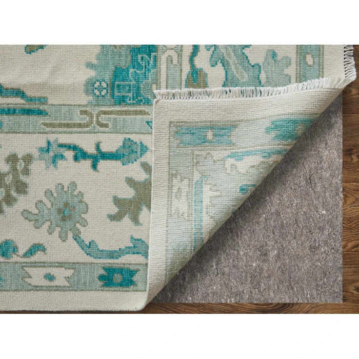 Feizy Karina IVORY/GREEN 90969G7F 12 ft. X 15 ft. Rectangle Rug