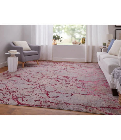 Feizy Pryor PINK/MULTI PRY39NEF 2 ft. X 3 ft. Rectangle Rug