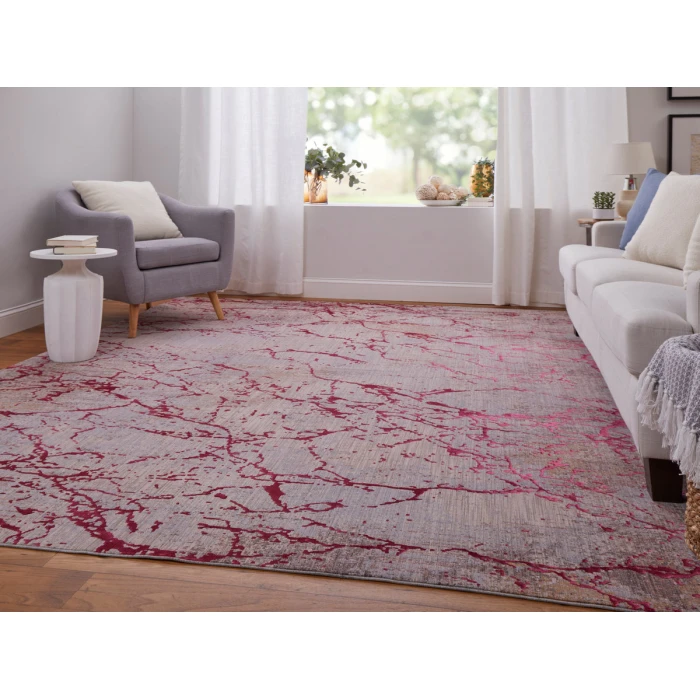 Feizy Pryor PINK/MULTI PRY39NEF 10 ft. X 13 ft. Rectangle Rug