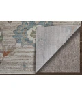 Feizy Dartmouth Tan/Brown/Blue DRT39QKF 6ft.4in. x 9ft.2in. Rect. Rug