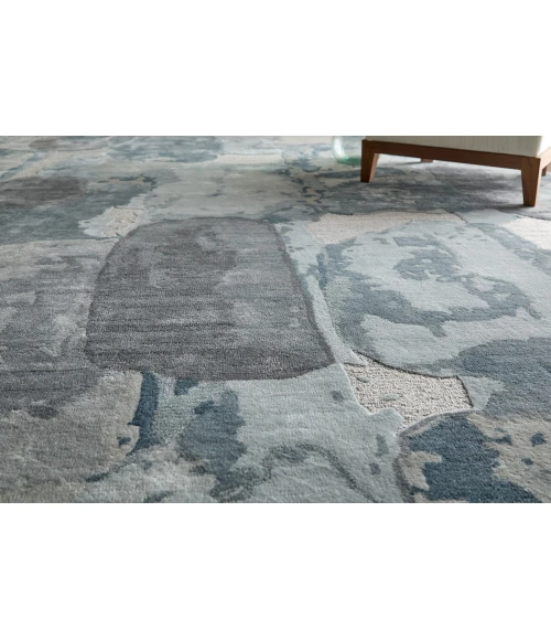 Feizy Kendall Blue/Gray KDL8A60F 10 ft. X 14 ft. Rect. Rug