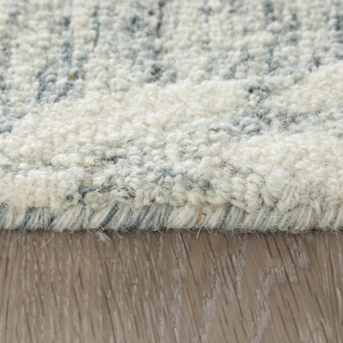 Feizy Wallace Gray/Ivory WAL8A38F 2 ft. X 3 ft. Rect. Rug