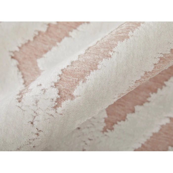 Feizy Saphir Mira BLUSH/WHITE 6803490F 9 ft. 8 in. X 12 ft. 7 in. Rectangle Rug
