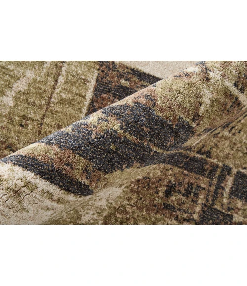Feizy Pearson Ivory/Green/Brown PRS39STF 12ft. x 15ft. Rect. Rug
