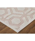Feizy Saphir Mira BLUSH/WHITE 6803498F 9 ft. 8 in. X 12 ft. 7 in. Rectangle Rug