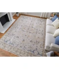Feizy Pasha IVORY/MULTI PAS39M4F 7 ft. 10 in. X 10 ft. 3 in. Rectangle Rug
