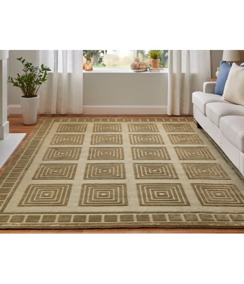Feizy Channels SAGE 2877277F 7 ft. 9 in. X 9 ft. 9 in. Rectangle Rug