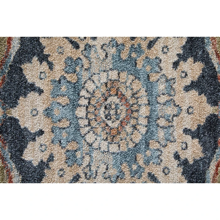 Feizy Pearson Blue/Red/Ivory PRS39SGF 7ft.10in. x 10ft.3in. Rect. Rug