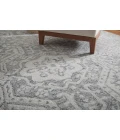 Feizy Belfort Gray/White 8698A27F 5 ft. X 8 ft. Rect. Rug