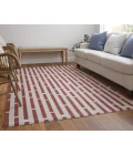 Feizy Bermuda II Red/Ivory 7520783F 9ft. x 12ft. Rect. Rug