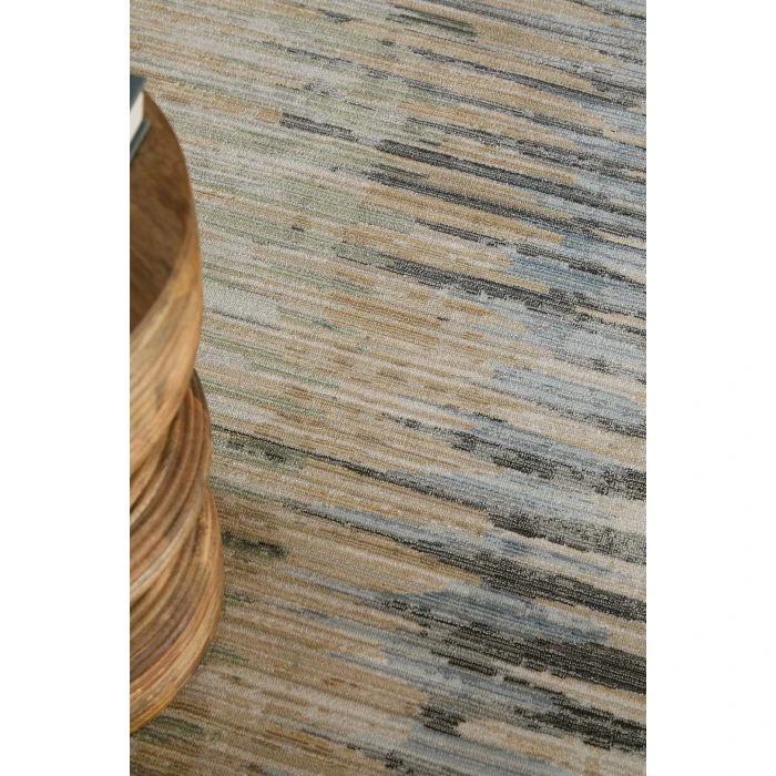 Feizy Greenwich Ivory/Tan/Blue GRW39U4F 2ft. x 3ft. Rect. Rug