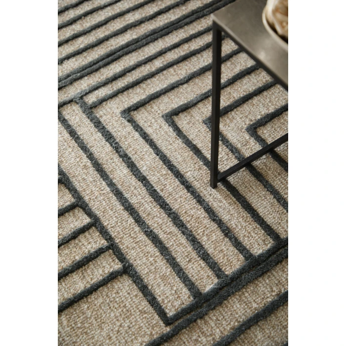 Feizy Gansett Tan/Brown T25T8011 8ft. x 10ft. Rect. Rug