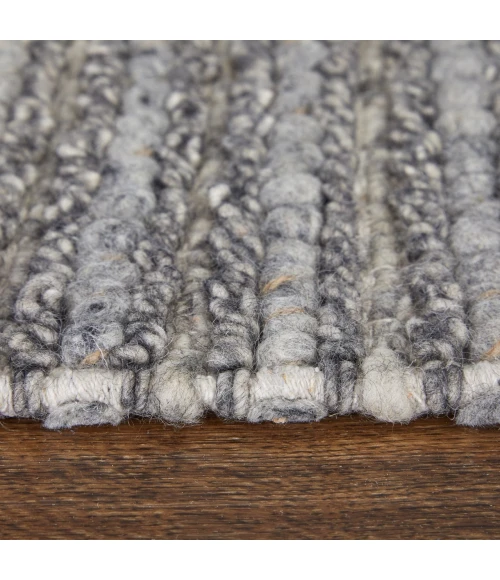 Feizy Herrick Ivory/Gray T36T8021 8ft. x 10ft. Rect. Rug