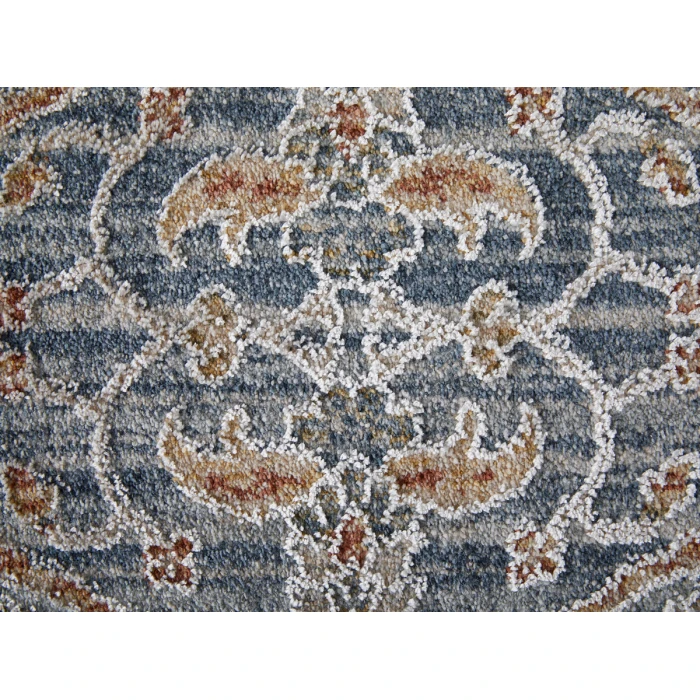 Feizy Pasha BLUE/IVORY PAS39M4F 7 ft. 10 in. X 10 ft. 3 in. Rectangle Rug