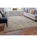 Feizy Fillmore LIGHT GREEN FIL69CJF 4 ft. X 6 ft. Rectangle Rug