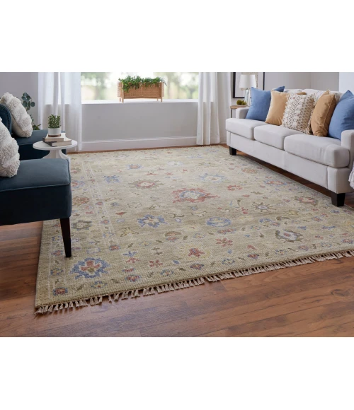 Feizy Fillmore LIGHT GREEN FIL69CJF 4 ft. X 6 ft. Rectangle Rug
