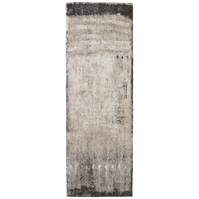 Feizy Skyview Gray/Ivory/Taupe SKV39QAF 2 ft. 6 in. X 7 ft. 3 in. Rect. Rug