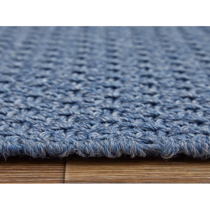 Feizy Tito BLUE TTO0826F 8 ft. X 10 ft. Rectangle Rug