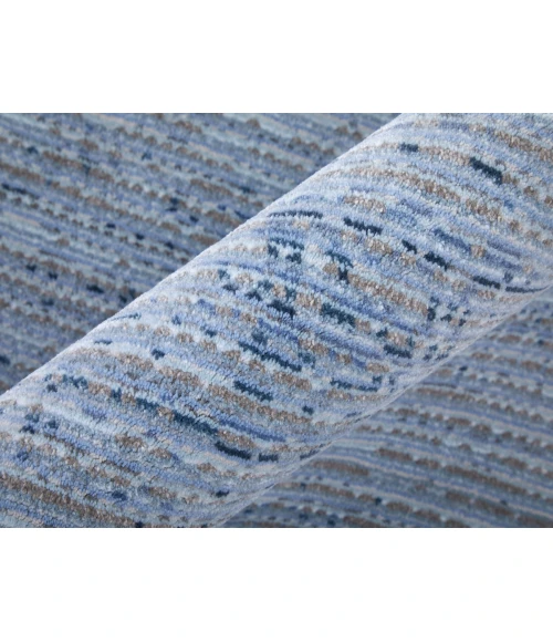 Feizy Deja LIGHT BLUE DJA39PJF 6 ft. 7 in. X 9 ft. 6 in. Rectangle Rug