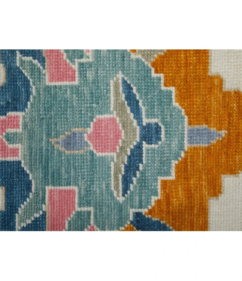 Feizy Karina IVORY/MULTI 90969G8F 7 ft. 9 in. X 9 ft. 9 in. Rectangle Rug