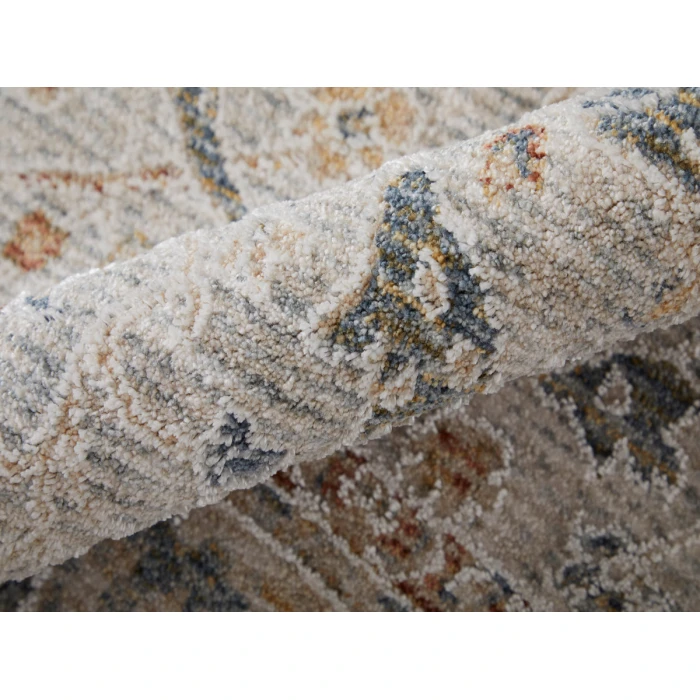 Feizy Pasha IVORY/MULTI PAS39M4F 5 ft. X 7 ft. 6 in. Rectangle Rug