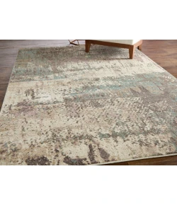 Feizy Eden Ivory/Blue/Purple EDN39QRF 6ft.4in. x 9ft.2in. Rect. Rug