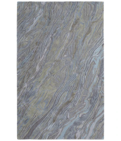 Feizy Kawai Blue/Green/Gray KAW8982F 9 ft. X 12 ft. Rect. Rug