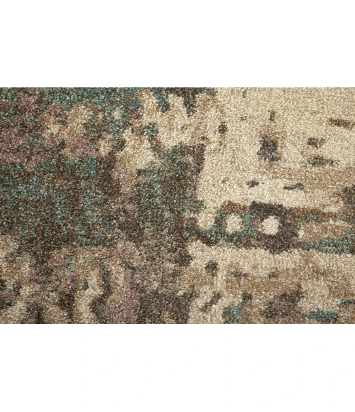 Feizy Eden Ivory/Blue/Purple EDN39QRF 6ft.4in. x 9ft.2in. Rect. Rug