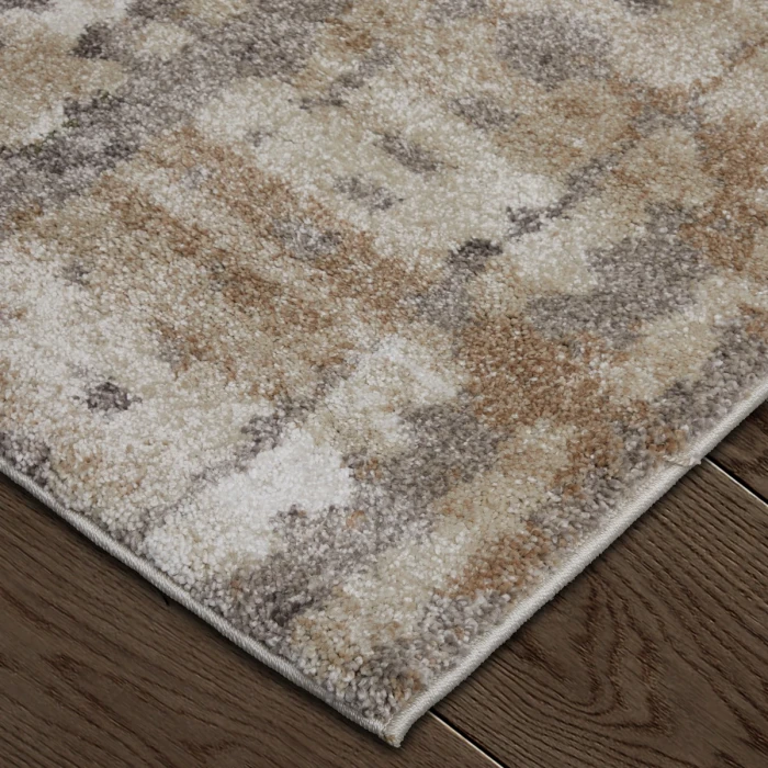 Feizy Skyview Brown/Tan/Ivory SKV39QBF 9 ft. X 12 ft. Rect. Rug