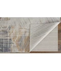 Feizy Laina GRAY/BEIGE LAI39G6F 3 ft. X 5 ft. Rectangle Rug