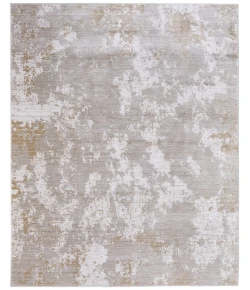 Feizy Sonora Gray/Ivory/Brown SNR39PLF 6 ft. 7 in. X 9 ft. 6 in. Rect. Rug