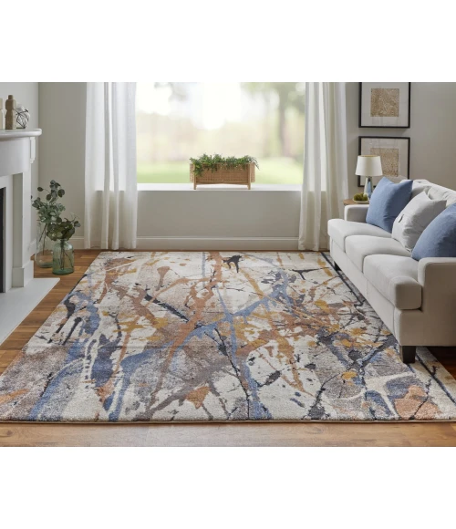 Feizy Gilmore BLUE/MULTI GIL39MPF 2 ft. X 3 ft. Rectangle Rug