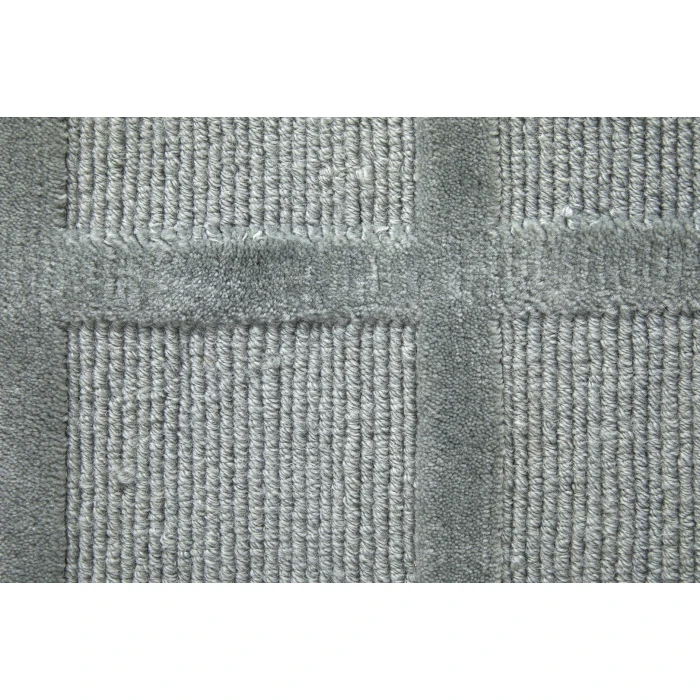 Feizy Channels AQUA 2877278F 7 ft. 9 in. X 9 ft. 9 in. Rectangle Rug
