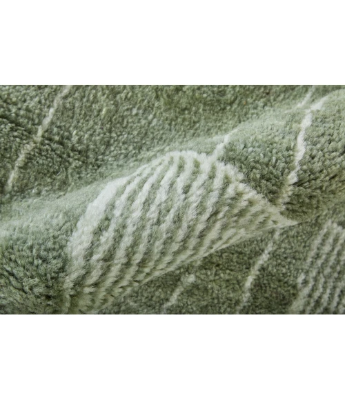 Feizy Agape Green/Ivory AGP69HBF 11 ft. 6 in. X 15 ft. Rect. Rug