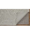 Feizy Lytton Gray/Ivory T24T8010 12ft. x 15ft. Rect. Rug