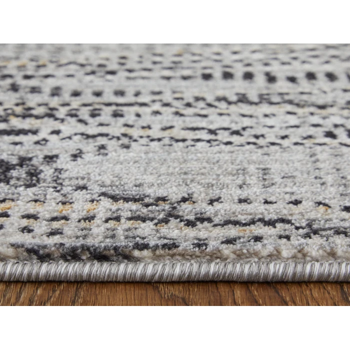 Feizy Sonora GRAY/CHARCOAL SNR39NXF 2 ft. 6 in. X 7 ft. 3 in. Rectangle Rug