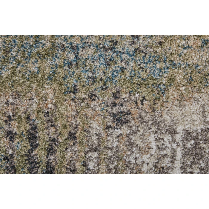 Feizy Skyview Gray/Taupe/Ivory SKV39Q9F 6 ft. 7 in. X 9 ft. 6 in. Rect. Rug