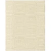 Feizy Channels 7276F IVORY Area Rug 4 ft. X 6 ft. Rectangle