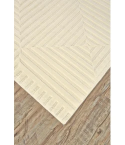 Feizy Channels 7276F IVORY Area Rug 8 ft. 6 X 11 ft. 6 Rectangle