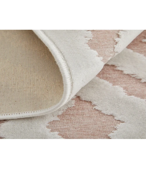 Feizy Saphir Mira BLUSH/WHITE 6803490F 9 ft. 8 in. X 12 ft. 7 in. Rectangle Rug
